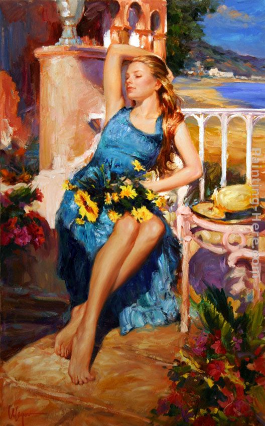 Restful Afternoon painting - Vladimir Volegov Restful Afternoon art painting